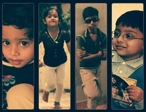 A collage of children showing different moods and expressions, symbolizing the diversity and depth of human emotion.